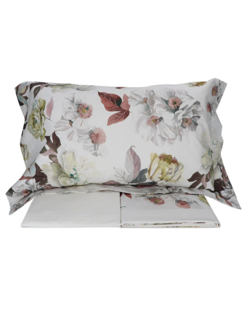Completo Lenzuolo In Percalle Peony - Gabel